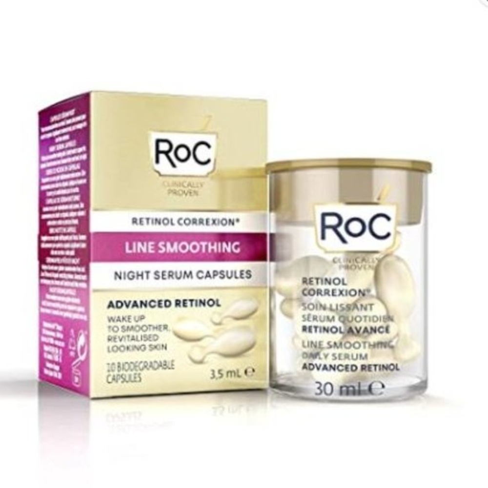 RoC Retinol Correxion Line Smoothing Night Serum Capsules